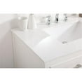 thumbnail image 4 of Elegant Decor Sinclaire 36" Aluminum Alloy & MDF Single Bathroom Vanity in White, 4 of 8