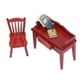 thumbnail image 1 of Miniature Dollhouse Furniture, Miniature Desk Chair Book Memory Improvement  For Gift, 1 of 8