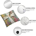thumbnail image 4 of Nawypu  Easter Pillow Cover Striped Cross He is Risen Decorations Holiday Farmhouse Spring Pillow Case for Home Sofa Couch Decor  2pc, 4 of 6