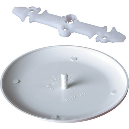 ARLINGTON CEILING COVER PLATE, FITS 3-1/2 AND 4 IN.,