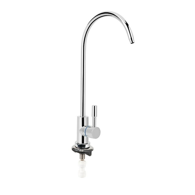 Grifo Con Filtro De Agua, Grifo De Agua Potable, Purificador De ÓSmosis Inversa, Filtracia Para Grifo De Fregadero De Barra De Cocina, Acero Inoxidable 304, Cepillado Moderno