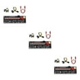thumbnail image 3 of Shengyu PCI-E Adapter Card 1x to 16x Converter 10 Solid Capacitors 6pin PCI- Extender Miner Motherboard Accessory 3Set, 3 of 6