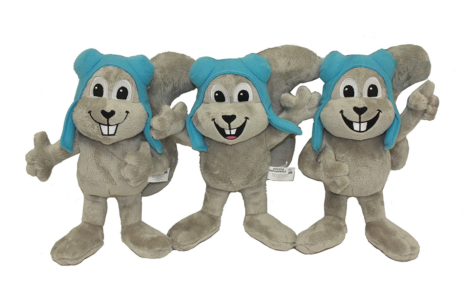 rocky and bullwinkle plush toys