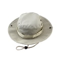 thumbnail image 2 of HQZY Men's Fishing Hunting Bucket Hat Boonie Outdoor Cap Washed Cotton Safari Summer - Light Khaki, 2 of 8