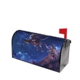 thumbnail image 2 of Bingfone Starry Sky Wall Flying Tiger Magnetic Mailbox Cover Standard Size for Garden Yard Outdoor Decorations-21x18 in, 2 of 7