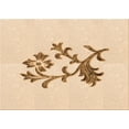 thumbnail image 1 of Ahgly Company Indoor Rectangle Patterned Brown Sand Brown Area Rugs, 3' x 5', 1 of 1