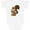 AA-White, variant on Squirrel Boys or Girls Baby Bodysuit