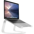thumbnail image 6 of Curve for and Laptops | Ergonomic desktop cooling stand for home or office, white (special edition), 6 of 6