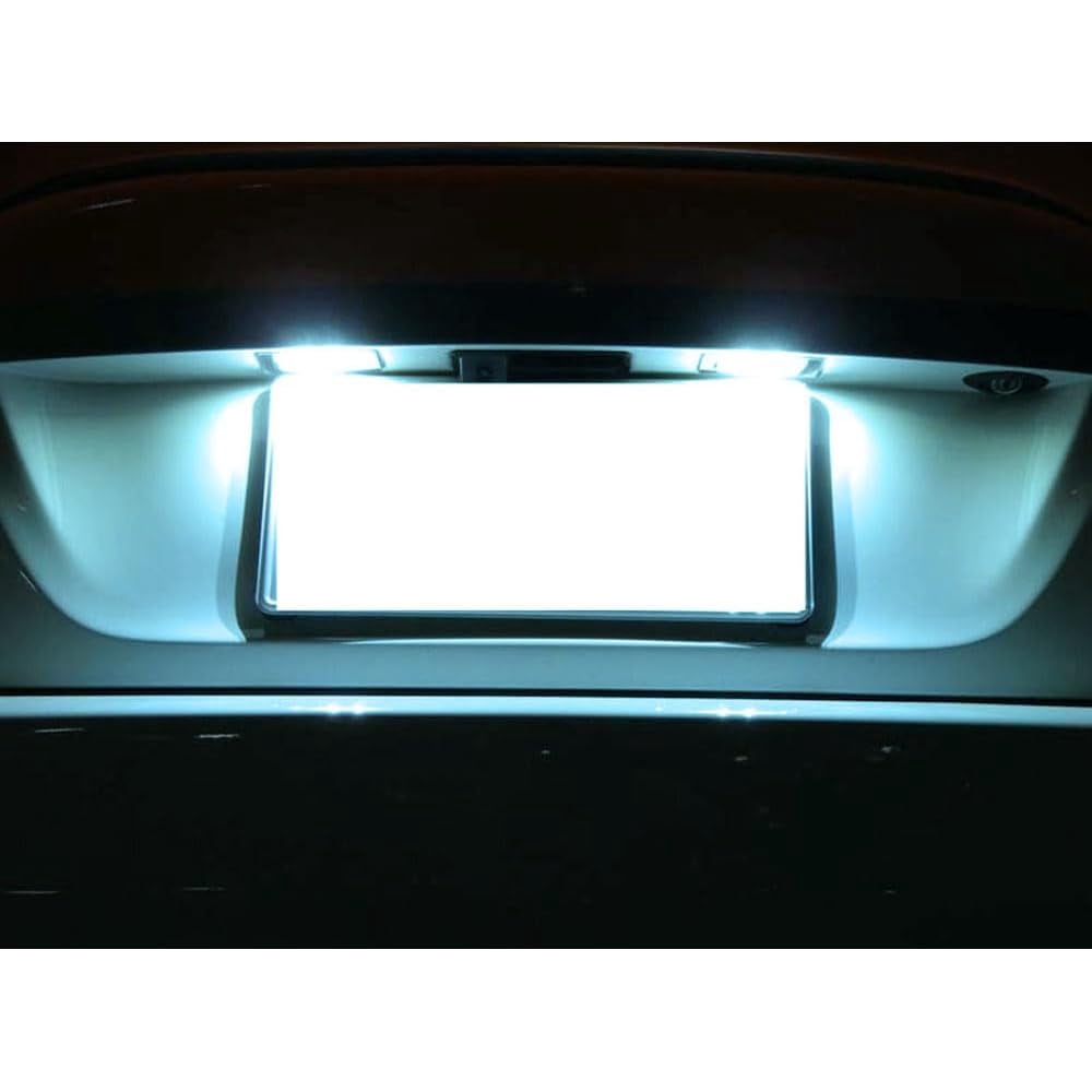 Aqua Ice Blue 3W Full LED License Plate Light Kit For Volkswagen: Jetta Passat Touareg, For Audi: A1 A6 A7 Q5 TT, Build-In Canbus Error Free
