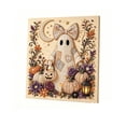thumbnail image 2 of Halloween Ghost Pearl Art DIY Kit, 3D Pearl Mosaic Craft Set, Beginner Friendly Handmade Canvas Art for Fall Home Decor (#004), 2 of 8