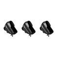 thumbnail image 4 of Sonducket Bicicleta pantalla táctil bolsa marco tubo frontal almacenamiento bicicleta teléfono móvil funda extraíble manos libres lavable bolsa negro Negro 3piezas Sonducket CBP208392, 4 of 6