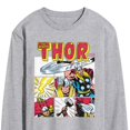 thumbnail image 3 of Marvel Thor - Comic Book Grid - Men's Long Sleeve Graphic T-Shirt, 3 of 5