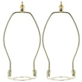 thumbnail image 1 of 2pcs Floor Lamp Shade Harp Holder Lampshade Horn Alloy Bracket Lampshades Parts E27, 1 of 3