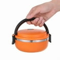 thumbnail image 4 of Hot Food Flask Stainless Steel Lunch Box Thermos Vacuum Insulated Trave, 4 of 10