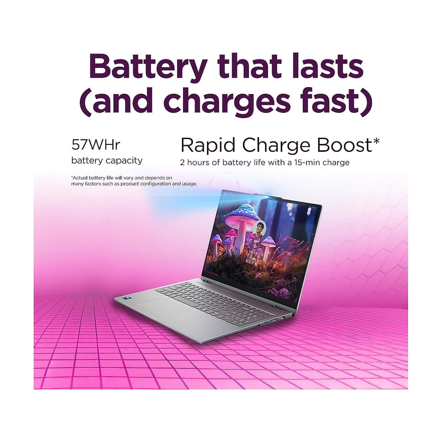 Lenovo IdeaPad 5i 2-in-1 16" Touchscreen Laptop, Intel Core Ultra 5, 16GB RAM, 512GB SSD, Lunar Grey