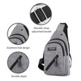 thumbnail image 4 of SHENGXINY Messenger Bag Clearance Small Sling Bag Sling Backpack for Women, Sling Bag for Men Women Shoulder ,Chest Bag Daypack Messenger Sling Backpack for Travel Sports Running Hi Gray, 4 of 8