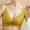 Yellow, variant on skpabo Push Up Bra Women Sexy Clash Of Colours Underwear Gathered Anti-Breathable Collection Of Vice Breasts Adjustable Bra for Work Office
