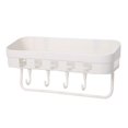 thumbnail image 4 of Estante para , Estante Adhesivo para Baño, Estante Sin , Estante de Almacenamiento Giratorio Montado en La Pared, Organizador, Soporte para Blanco Baoblaze Estante de baño, 4 of 7