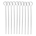 thumbnail image 4 of Shisuyan 10pcs Wick Support Wick Holder Pins Diy Candle Making Tools Metal Centering Devices Alignment Pin Candle Making Accessories, 4 of 9