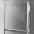thumbnail image 3 of CiaoHER 2in Thickness Beveled Solid Acrylic Display Block Clear Polished Pedestal Stand Riser Solid Base (12x12), 3 of 4