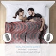 thumbnail image 2 of Pure Enrichment® PureRelief™ Radiance Deluxe Heated Blanket - 10 Heat Settings, Super Soft Micromink Velvet Fabric, LCD Controller, Auto Shut-Off Timer, Machine Washable - King Size Electric Blanket, 2 of 4