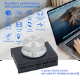thumbnail image 4 of Contrôleur de Volume USB pour Ordinateur Haut-Parleur PC Bouton de Contrôle Audio Externe avec Fonction Muet à une Touche Réglable, 4 of 7