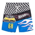 thumbnail image 2 of Hot Wheels Raglan Rash Guard and Swim Trunks UPF 50+ Outfit Set Toddler to Big Kid, 2 of 4