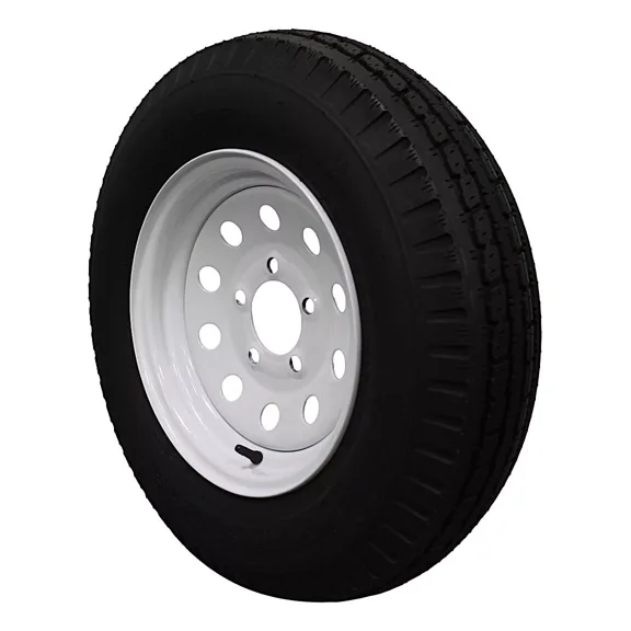 (Single Assembly) Antego Tire and Wheel 175/80D13 Trailer Tire – Reinforced 6-Ply-Ply Design, 13.0-Inch Rim – Built for Long-Distance Hauling & Stability | A130454500116206ST17580D13