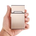 thumbnail image 3 of Mini Cigarette Holder Thin Fashion Pipe Personality Cigarette Case Slim Cigarette Box Caja De Aluminio Speravity HA026118-03, 3 of 6