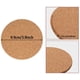 thumbnail image 4 of Posavasos de corcho redondos retro, posavasos de madera de corcho, posavasos para bebidas, divertidos posavasos de café, té, naturales, adecuados para el hogar, restaurante, oficina, 4 of 7