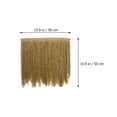 thumbnail image 2 of FESTFENDS Garden Enthusiasts 2Pcs Simulation Thatch Ornament for Patio Roll 50x19.7in, 2 of 8