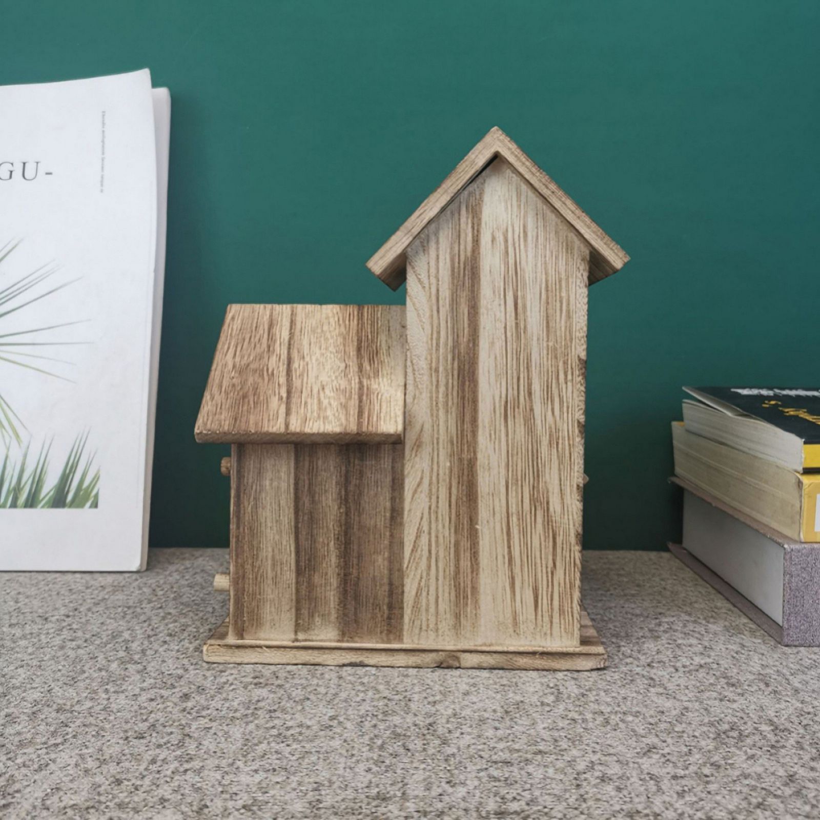 Outdoor Wooden Bird Nests Adult Craft Kits Natural Wood Bird Houses Hanging Bird Houses Bird Houses Children's Decorations Bird Feeder Kits Children's Garden Decorations