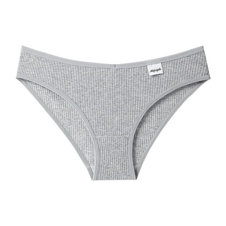 

skpblutn lingerie women s 5 pcs panties underwear bikini thongs panties briefs grey m