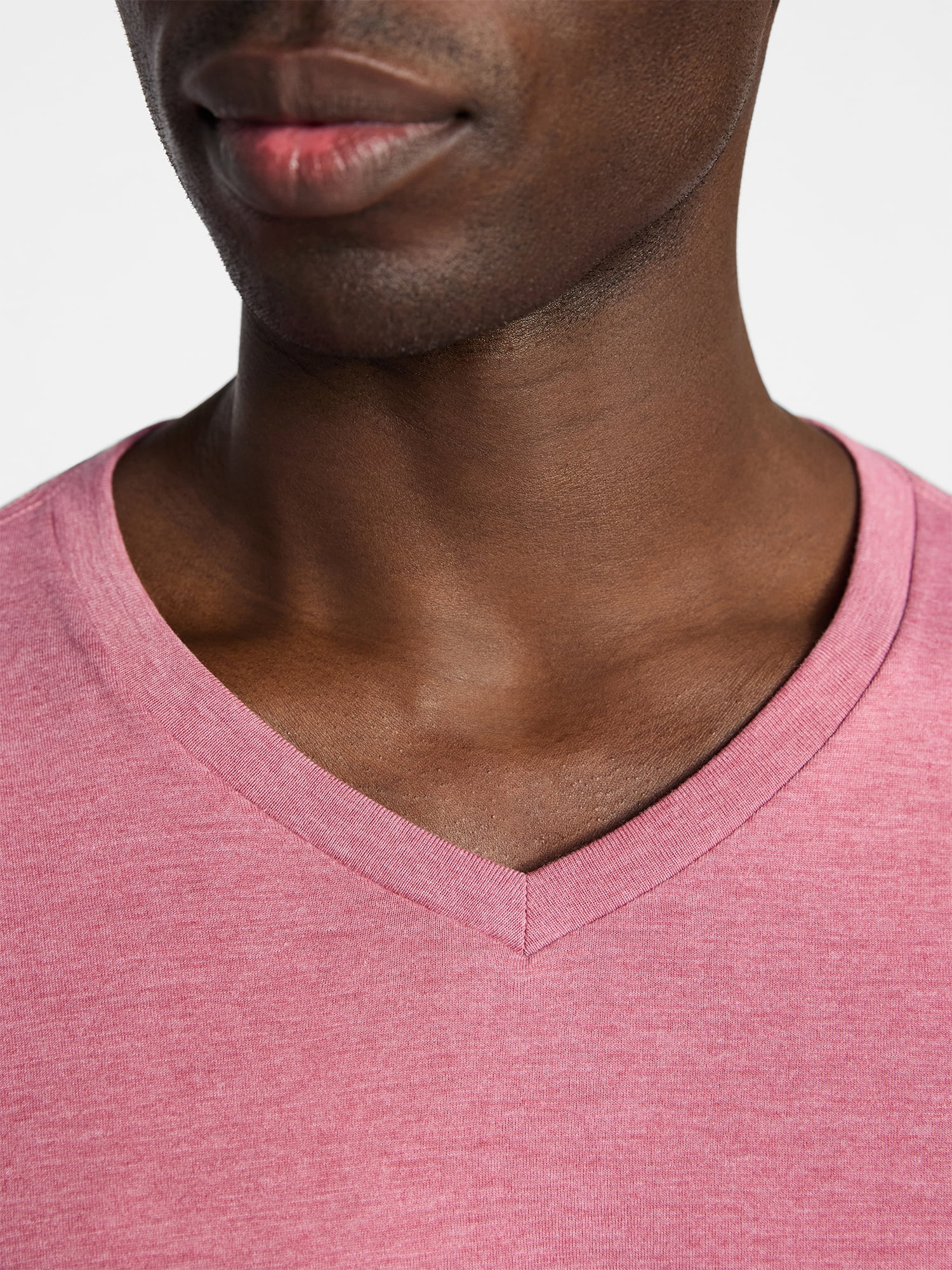 George Men's & Big Men's Relaxed Fit Short Sleeve V-Neck Tee, Sizes S-3XL