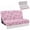 Pink Bow Pattern, variant on Qpednta Camo Green Bow RV Couch Covers for Jackknife Sofa Bed 2-Piece Seat Covers & Stretchable Backrest for Campers, Travel Trailers, and Home Living Rooms