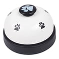 thumbnail image 1 of Campana de entrenamiento para Ir Al Baño para perros Pequeños O gatos ANGGREK Con Anillo Transparente Base antideslizante, 1 of 8