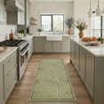 thumbnail image 3 of GENIMO 2'x3' Area Rug, Machine Washable Non Slip Low Pile Rug for Entryway Kitchen Bathroom Front Door, Muted Minimalist, Sage Green, 3 of 7