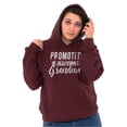 thumbnail image 4 of Promoted Grandma Announcement Cute Hoodie Sweatshirt Women Brisco Brands 4X, 4 of 6