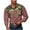 Pink, variant on RongHuan Big and Tall Camo Shirt Mens Lightweight Patchwork Long Sleeve Work Shirts Fashion Lapel Overshirt Button Up Tops with Pocket