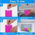 thumbnail image 5 of Reusable Ice Pack | Slim Ice Pack for Lunch Boxes and Coolers, Long Lasting Cold Freezer Pack for Storage, Great Gift for Outdoor Enthusiasts, Durable Dark Green Plastic Boxes, 5 of 9