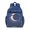 Blue-17, variant on Aloha Beach Vacation Waterproof Backpack - Lightweight Ergonomic Book Bag for Students with Heavy Loads