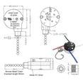 thumbnail image 4 of Interruptor de ventilador de techo Zing Ear Ze-208s E89885, 3 velocidades y 4 cables, 4 of 7