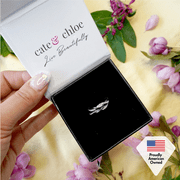 Cate & Chloe Lauren 18k White Gold Plated 22mm Hoop Earrings with Swarovski Crystals for Women