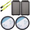 thumbnail image 1 of para Rowenta Serie Cyclonic Power RO3753EA RO3731EA RO3786EA Moulinex Tefal Compact (OEM ZR005901) 2 Pre y 2 Post Filtro + 2 Cepillos Italdos ACTIVE Biensenido a ACTIVE, 1 of 5