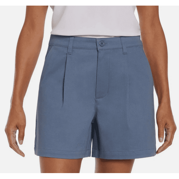 Banana Republic Women's Pleated Short Blue, Size 12