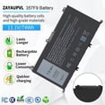 thumbnail image 2 of Batería ZAYAUPVL 357F9 74Wh 11.1V para Dell Inspiron 15, 2 of 7