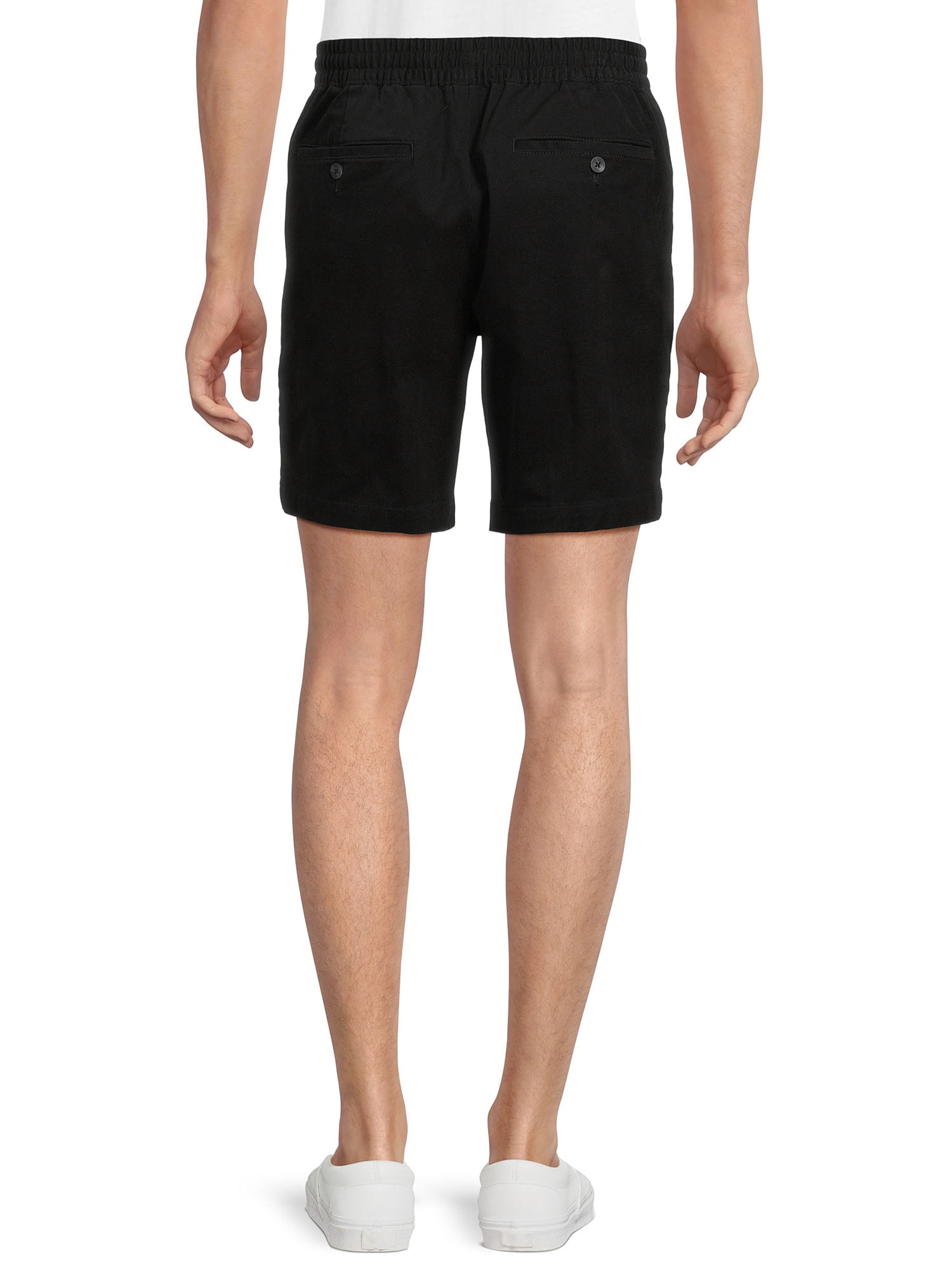George Men's and Big Men's Twill Pull-On Shorts, Sizes S-2XL