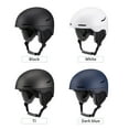 thumbnail image 3 of Graflsoa Lightweight Ski Helmet for Adults & Kids with EPS Protection, Durable PC Shell, Velvet Lining, Secure Fit - White, Size L, 3 of 6