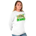 thumbnail image 3 of XOMG POP Saint Paddy Pot of Gold Women Plus Size Long Sleeve Tee Brisco Brands 3X, 3 of 5