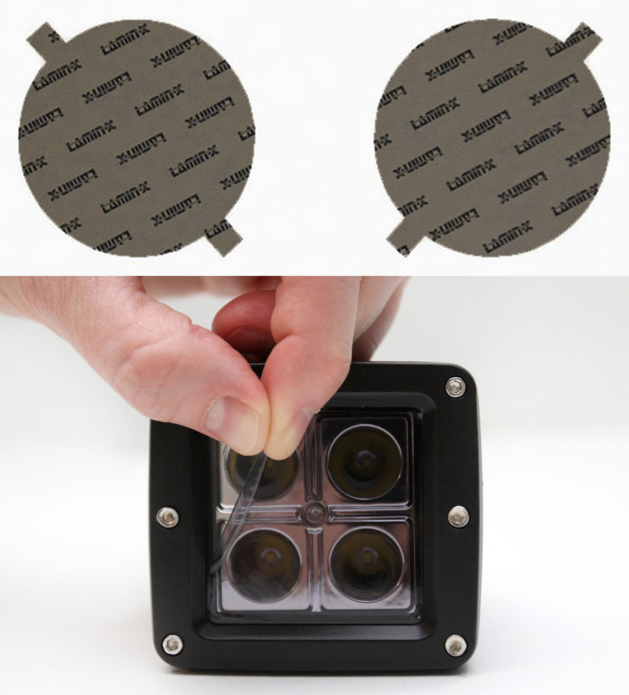 Hummer H3 (0510) Tint Fog Light Covers